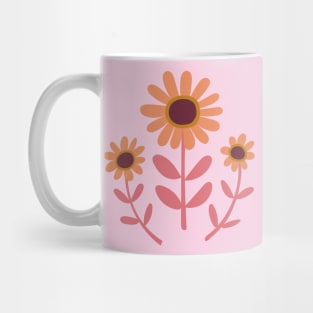 Arts and Crafts Daisies Mug